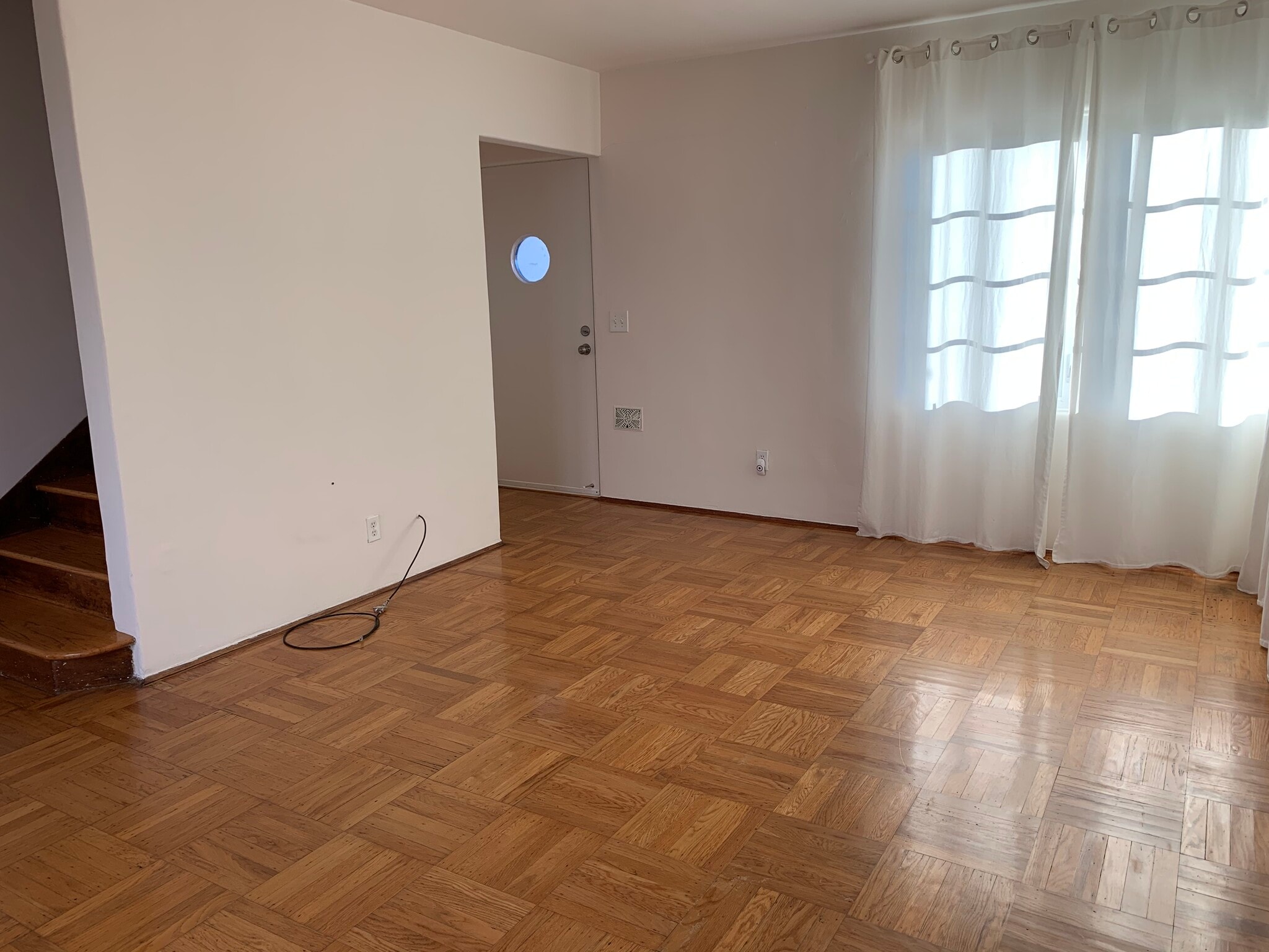 Living room (and stairs going up to bedroom and bathroom) - 1903 Sacramento St
