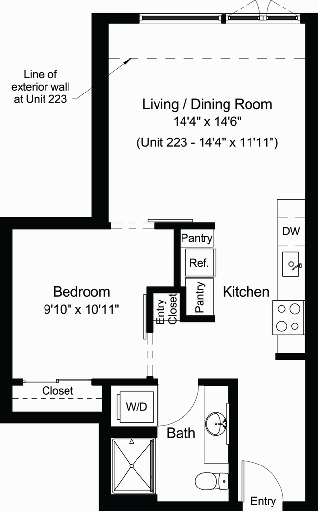 Floorplan - Chloe on Madison