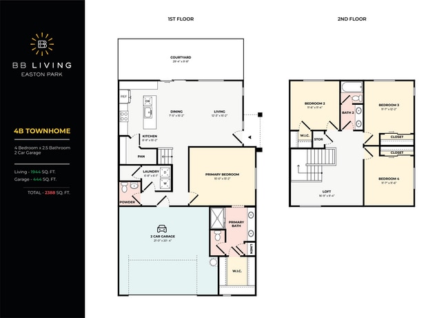 Floorplan - BB Living Easton Park
