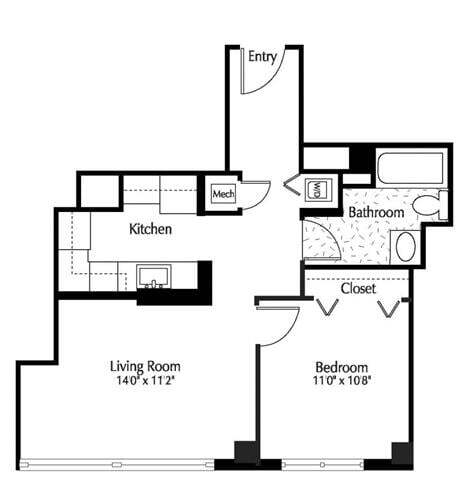 Floorplan - The Lexington at Market Square