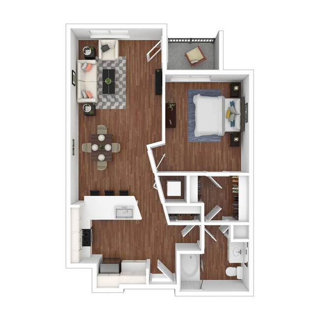 Floorplan - 7166 at Belmar