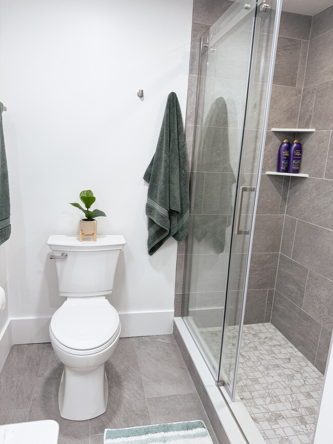 All new tile floor in bathroom. - 214 Wadsworth St