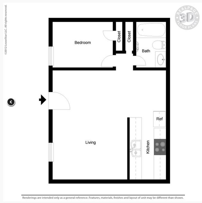 Floorplan - Villa Marina Apartments