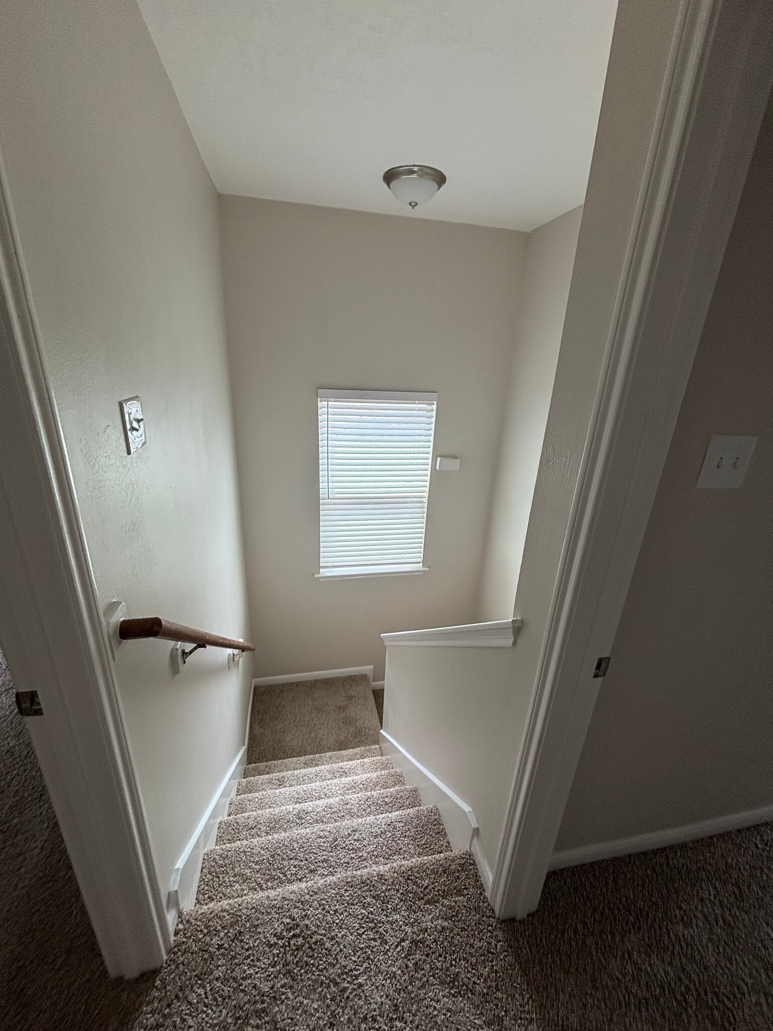 Stairs to first floor - 19110 Saddleville Mills Ln