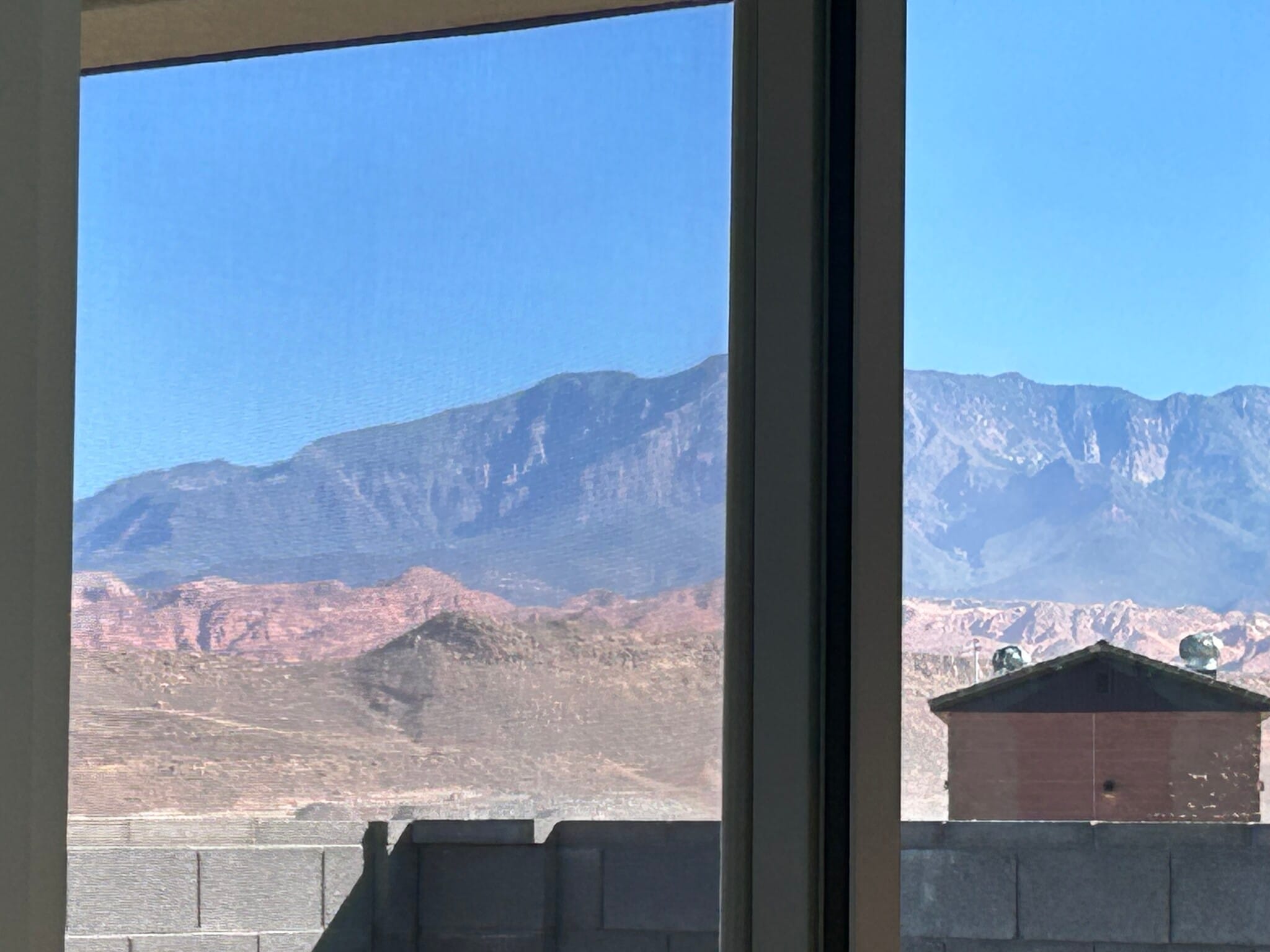 View of Pine Mt. from Living Room - 1362 S Gulch Ln