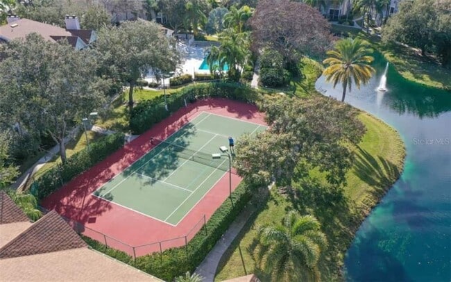 Tennis court on the grounds - 850 S Tamiami Trl