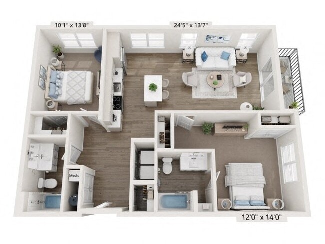 Floorplan - Millyard at Meadow Commons