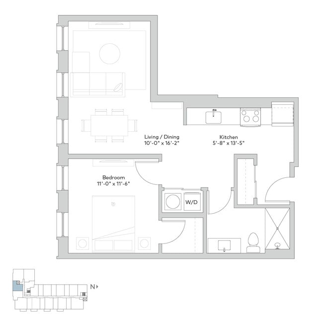 Floorplan - 520 East