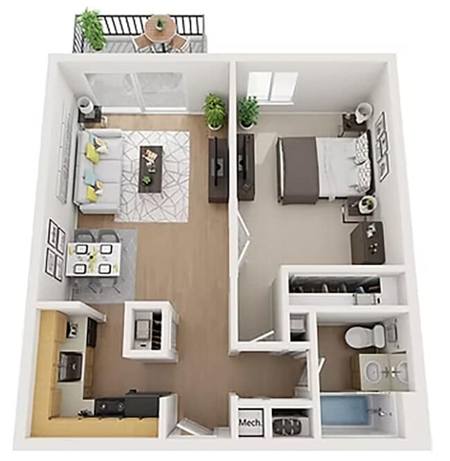Floorplan - Walker House