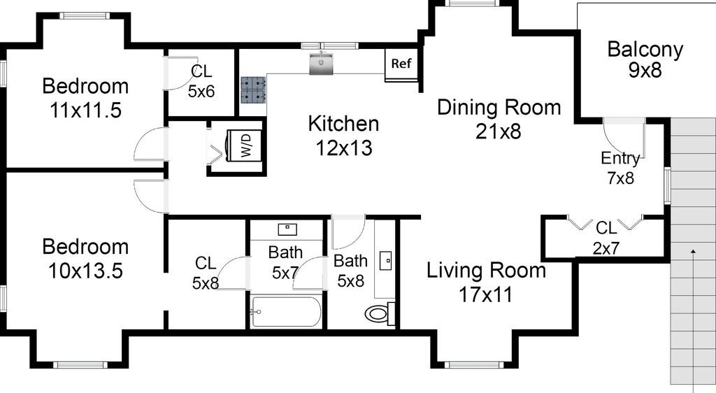 Floor Plan - 1739 27th Ln NE