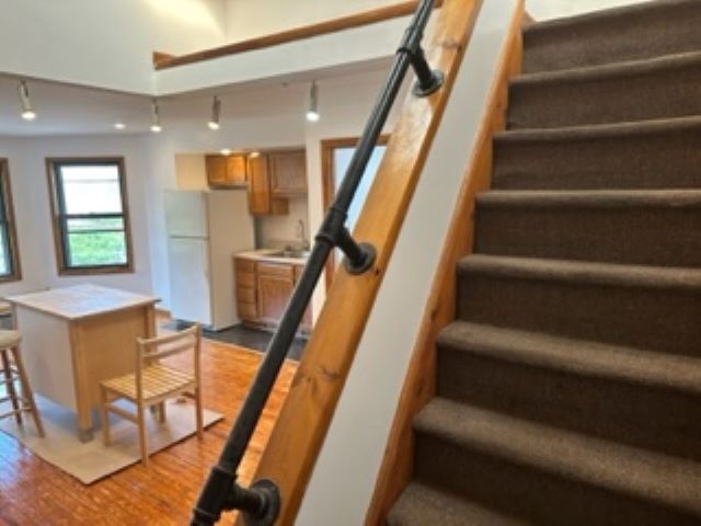 LOFT VIEW OF KITCHEN - 834 S 49th St