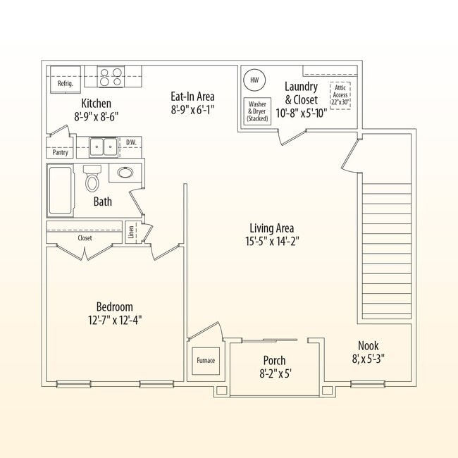 Floorplan - Bent Creek Apartments