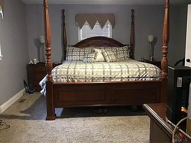 Master bedroom easily holds a king bed - 3017 La Plata Dr