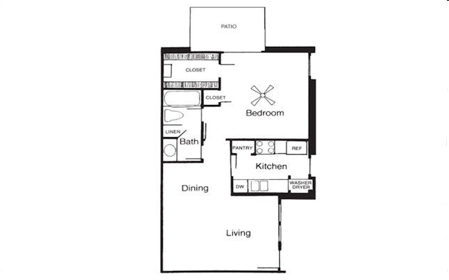 B Plan - Applewood Village Apartments