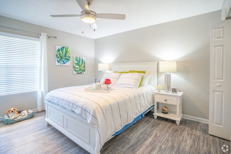 1BD, 1BA - 622SF - Bedroom - Ascent Citrus Park