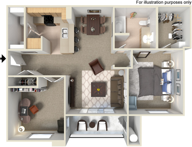 Floorplan - Waterstone Apartments