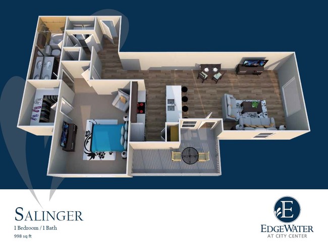 Floorplan - EdgeWater at City Center