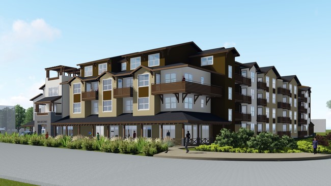Rendering - Chestnut Square Senior Housing