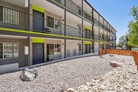 Well-maintained exterior with modern finishes and convenient apartment access. - Westview Apartments