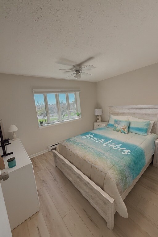 King size bed - 206 W Lakeshore Dr