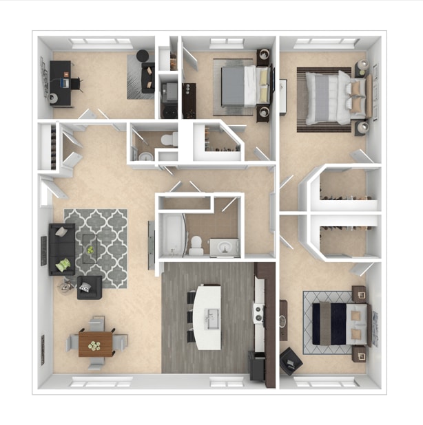 Floorplan - Midtown at Coppin Heights