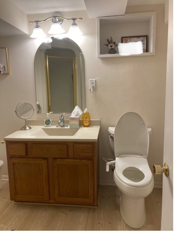 Basement full bathroom - 8511 W Wisconsin Ave