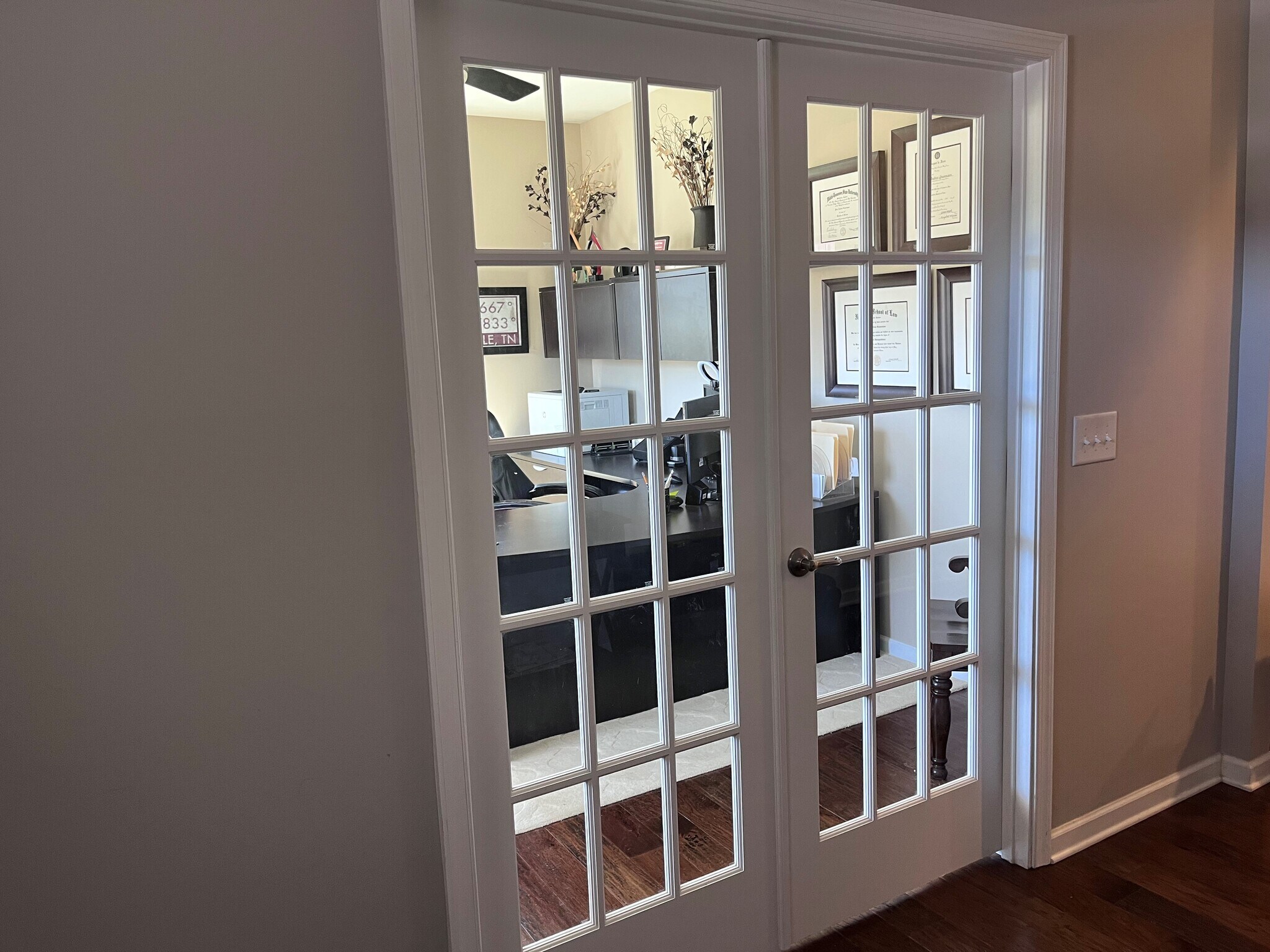 Doors to keep office/den separate. - 7736 Tranquil Trl