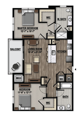Floorplan - Parc at Princeton Junction