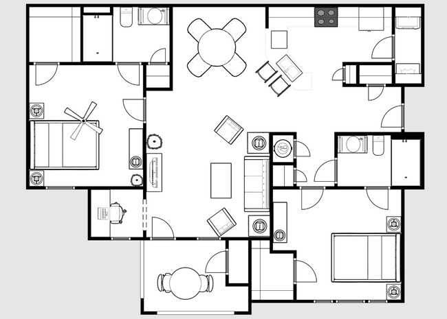 Floorplan - SoundSide Apartments