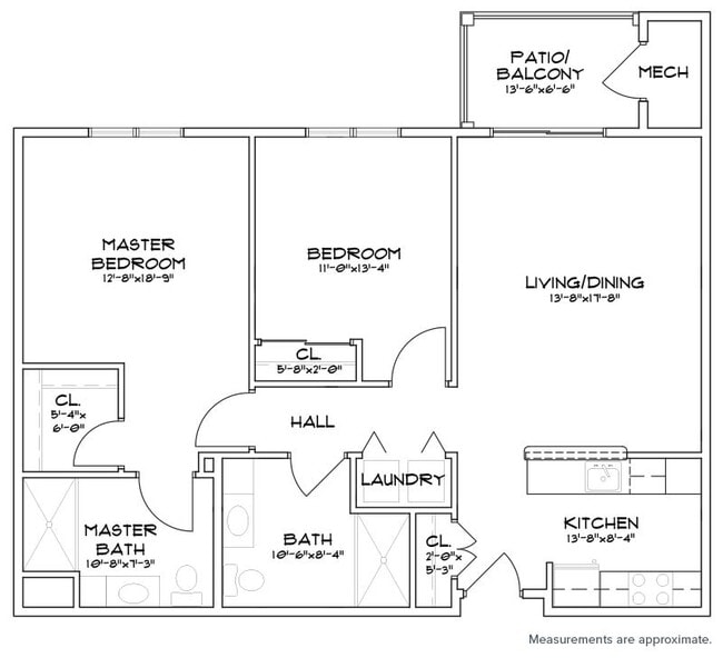 Floorplan - Pinnacle Living at Forts Ferry