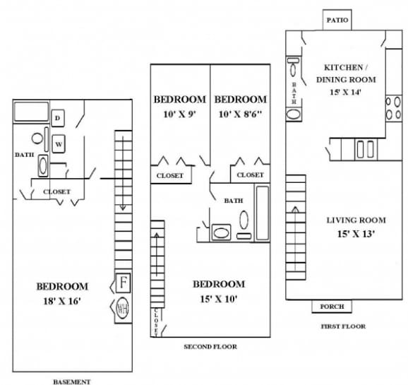 4BR/2.5BA - Park Manor Apartments