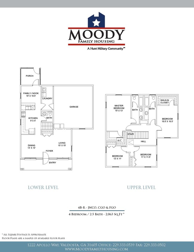 Floorplan - Moody Family Housing