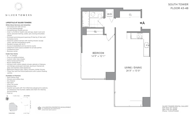 Floorplan - Silver Towers