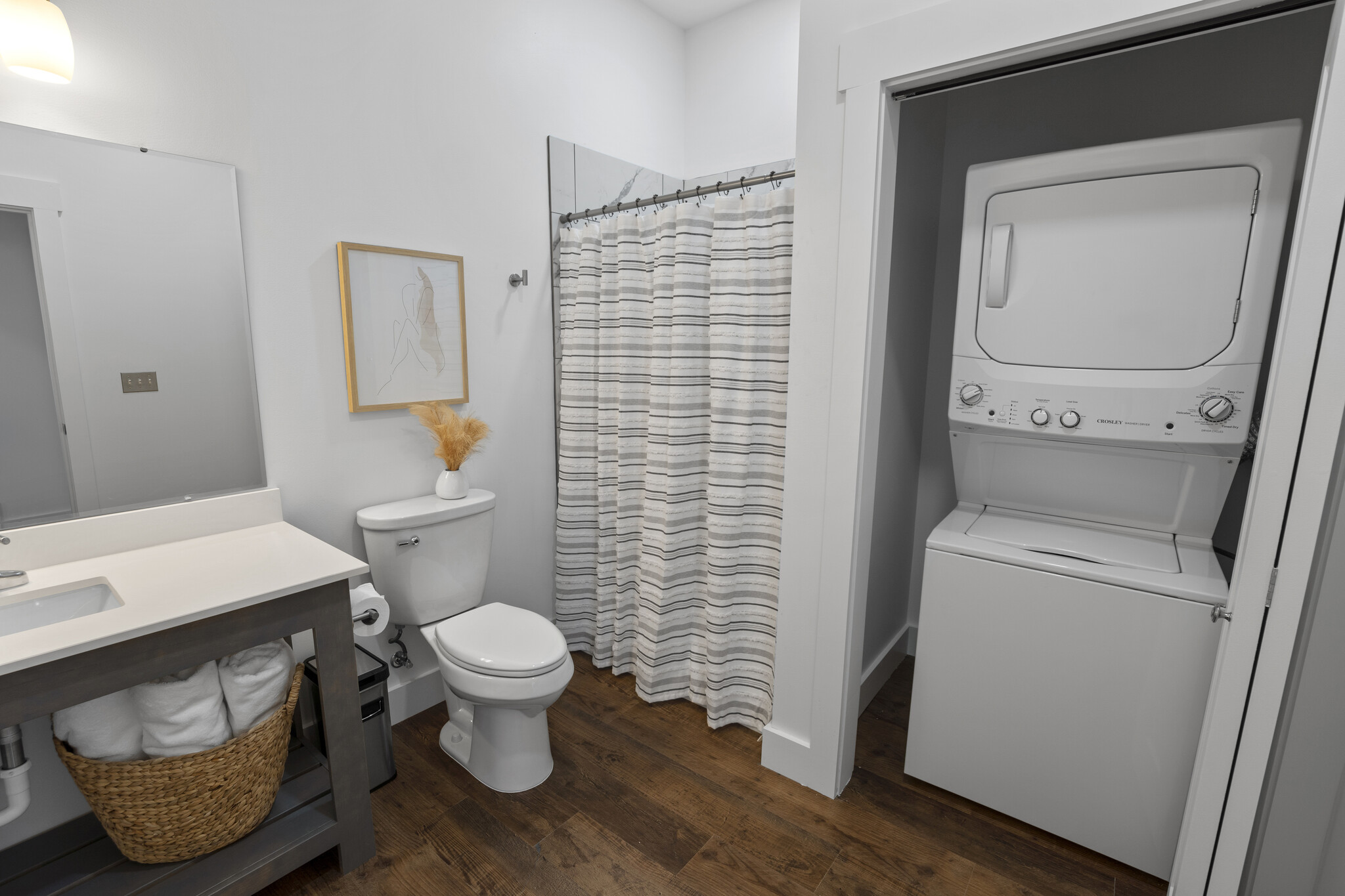 Bathroom with Washer/Dryer - 133 W Main St