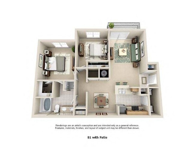 Floorplan - Estancia Apartments