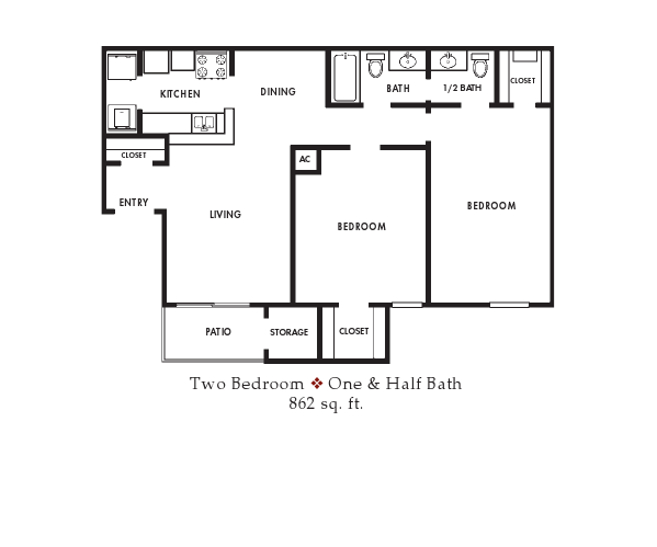 Floorplan - Oaks Of Ashford Point