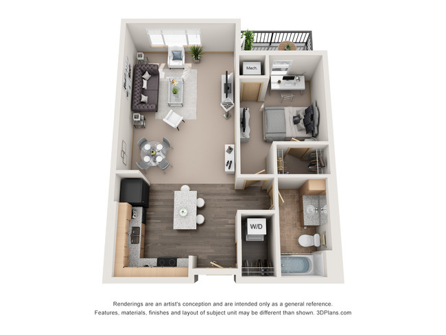 Floorplan - Sundance Apartments