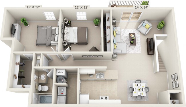 Floorplan - Washington Place