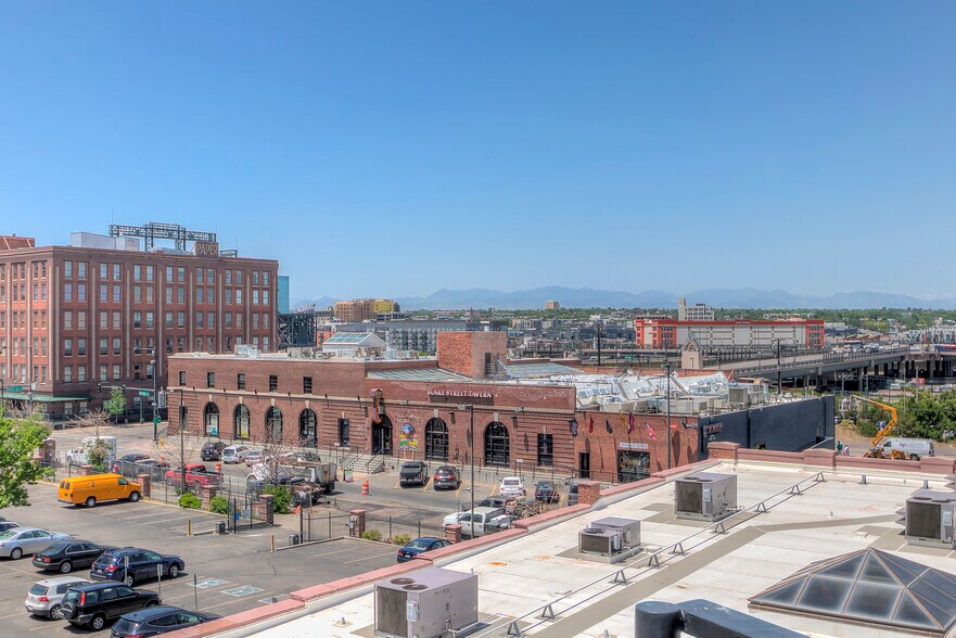 Western view from roof (Coors Field and Rocky Mountains). - 2345 Walnut Street Unit 17