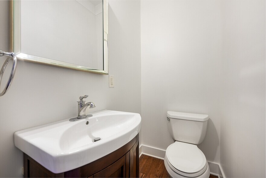 Half bathroom downstairs - 1711 Ridley Blvd