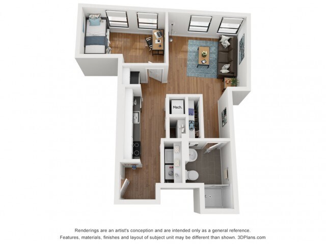 Sterling Addison - A2 Floorplan - Sterling Addison