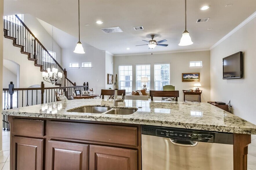 Open floor wide living room - 1410 Upland Orchard Dr