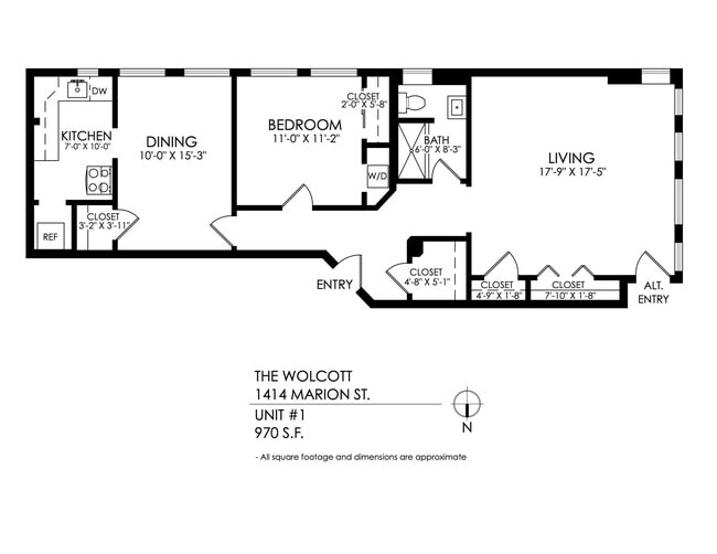 Floorplan - The Wolcott