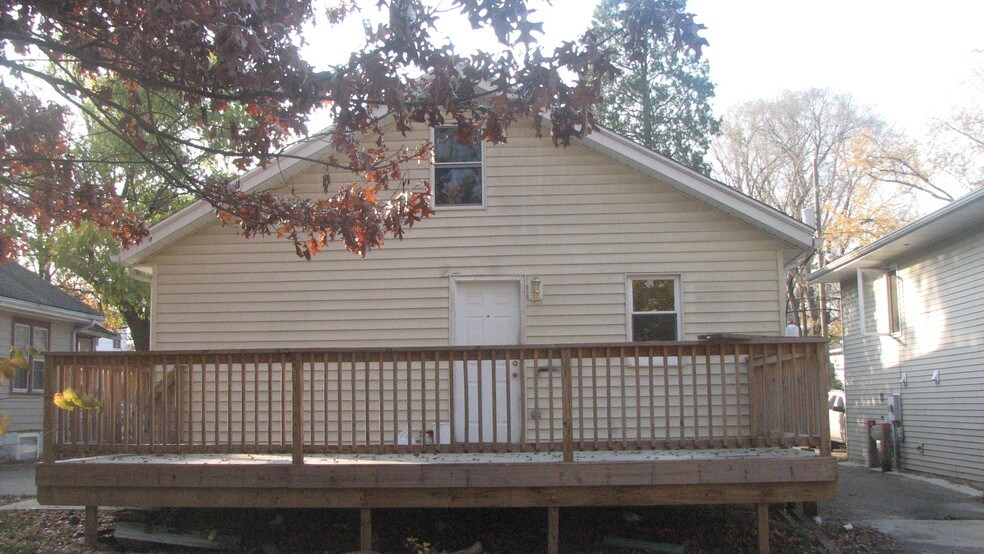 Back deck - 1115 Lafayette Ave