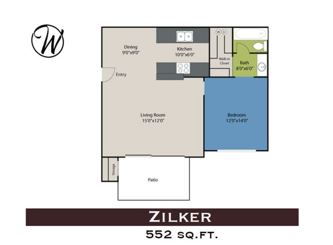 Floorplan - Waters at Barton Creek