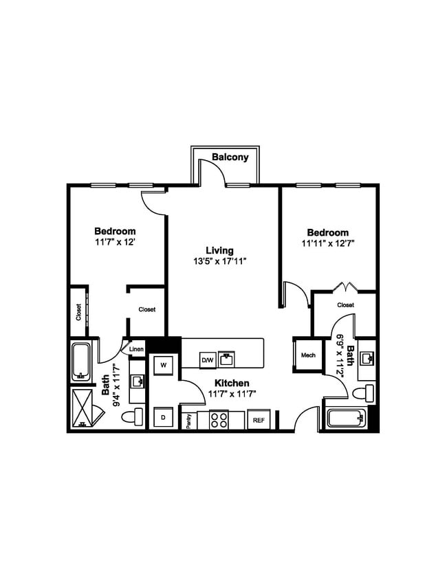 Floorplan - Windsor South Congress