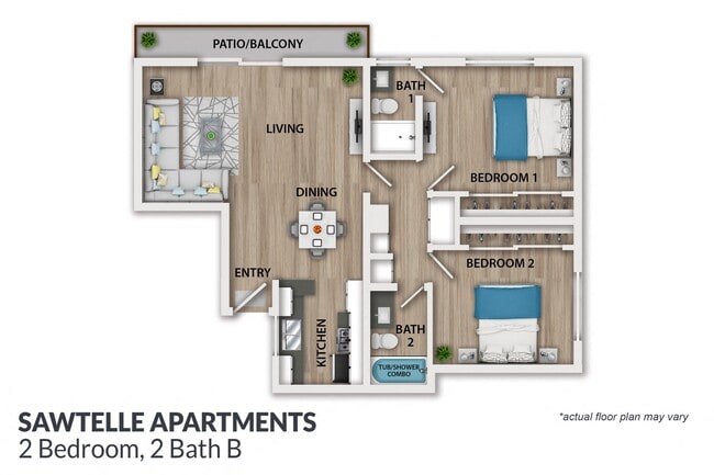 Floorplan - Sawtelle Apartments