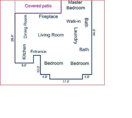 Condo Layout - 7348 N Via Camello del Norte