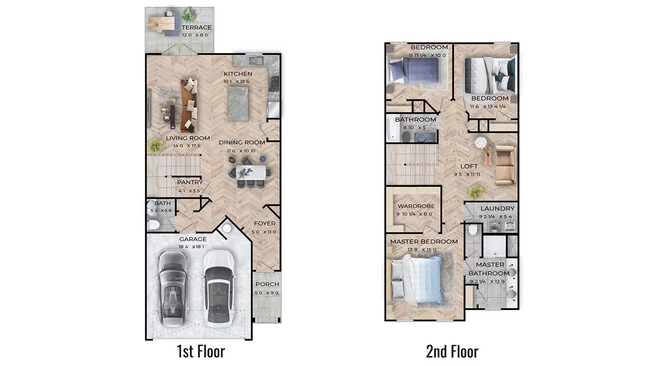Floorplan - Turner Pointe Rental Homes