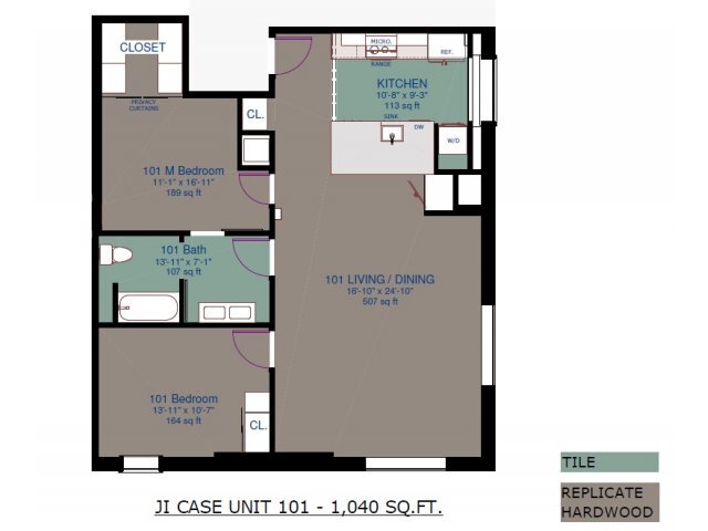 Floorplan - JI Case Lofts